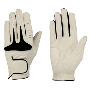 Guantes de Golf de Piel de Oveja de Excelente Calidad para Hombre, Color Negro, Cómodos, con Logotipo Personalizado - Product Image 3