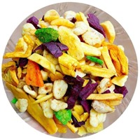Groothandel Gevriesdroogd Gemengd Fruit Gevriesdroogde Appel Mango Banaan Durian Jackfruit Bulk Gevriesdroogd Fruit