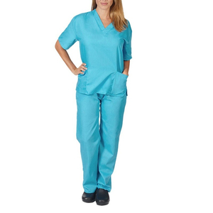 Uniforme personalizado de enfermería para Hospital, traje de tejido de punto a granel, conjunto de uniforme médico, precio asequible con servicio OEM - Product Image 1