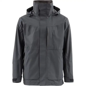 Cortavientos Nuevo Tipo de chaqueta cortavientos impermeable personalizada para hombre Entrenamiento al aire libre informal de invierno-Cremallera personalizada para todas las estaciones - Product Image 1