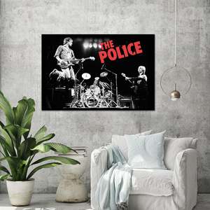 Modern Style Live Police <b>Poster</b> Made of Paper for Wall Decor - Product Image 2