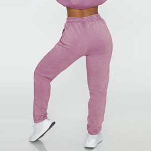 Pantalones Deportivos Casuales de Cintura Alta para Mujer, Estilo Informal, Transpirables, para Correr, Servicio OEM Disponible - Product Image 2