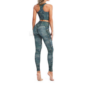 ชุดโยคะออกกำลังกายฟิตเนสขนาดพลัสไซส์ของผู้หญิงเสื้อผ้าระบายอากาศน้ำหนักเบาสวมใส่สบายเสื้อผ้าออกกำลังกายในยิมรูปแบบใหม่ - Product Image 4