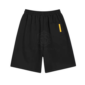 Pantalones Cortos Cargo Casuales para Hombre, Diseño Personalizado, Estilo Urbano, Cintura Elástica, Hechos de Tela de Lona - Product Image 2