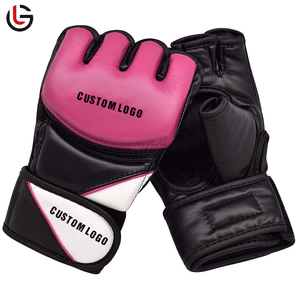 Gants de combat MMA taille personnalisée en cuir de vachette de qualité supérieure vente en gros - Product Image 2