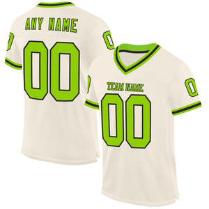 Maillot de football américain d'élite, coupe personnalisée, pratique du jeu, club de l'équipe des jeunes, uniforme d'entraînement de match d'école durable - Product Image 3