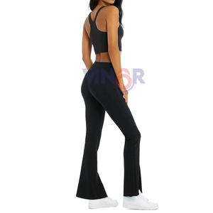 Vêtements de sport avec logo personnalisé Ensembles de yoga pour femmes à vendre Vêtements d'entraînement de fitness taille haute Ensembles de yoga deux pièces personnalisés en gros - Product Image 6
