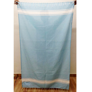 Premium High Quality <b>Striped</b> Turkish Fouta Hammam <b>Towel</b> 100% Cotton Quick-Dry Eco-Friendly with Custom Logo & Design - Product Image 2