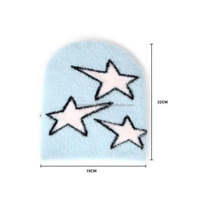 Mohair unisexe élégant-Bonnets en coton pour l'hiver | Logo personnalisé disponible - Product Image 2