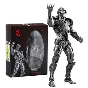 Marvel Ultron Robot Figurine New Plastic <b>Action</b> <b>Figure</b> Set Cartoon Model Toy for Boys Anime Accessories - Product Image 1