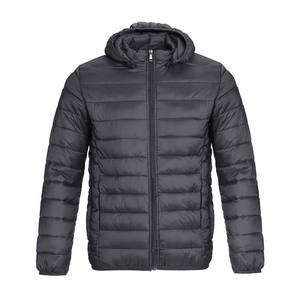 La última chaqueta acolchada estampada OEM personalizada para hombre, chaqueta de invierno con logotipo personalizado para hombre con bolsillo, chaqueta acolchada de burbujas para hombre - Product Image 3