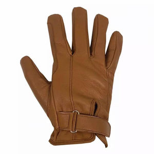 Guantes de cuero sintético para montar a caballo, para hombres, antidivisión, venta al por mayor - Product Image 6