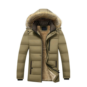 Chaquetas de Hombre Personalizadas de Alta Calidad con Diseño de Logotipo Personalizado, Chaquetas Acolchadas de Lona Impermeables, Estilo Urbano - Product Image 6