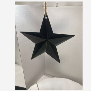 Lujosa venta al por mayor estrella galvanizada barata estrella decorativa para colgar en la pared mejor calidad Venta caliente estrellas rústicas galvanizadas - Product Image 4