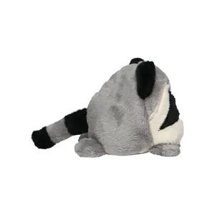 Marionnettes personnalisées Schmoozies en forme de raton laveur, jouets promotionnels personnalisables - Product Image 4