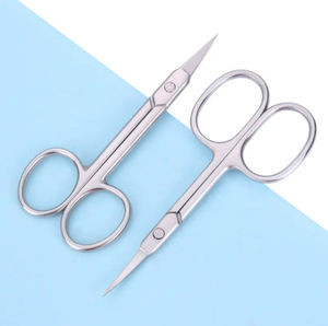 Logo personnalisé ciseaux à ongles en acier inoxydable lames tranchantes manucure pédicure outils instruments de beauté OEM ODM - Product Image 1