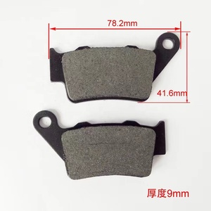 Pastillas de Freno de Disco para Motocicleta Híbridas de Cerámica-Metálicas Libres de Asbesto ZBY Nuevas al Mejor <span class=keywords><strong>Precio</strong></span> para Scooter FA213/FA606 - Product Image 2
