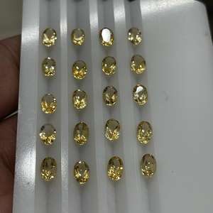 IGH uality lean nside Nural Ural ellow itrine emstones Val UT alialibrado ititrine tons Bulk roroduct andandmade - Product Image 4