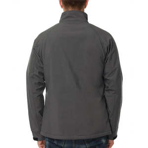 Blouson aviateur coupe-vent Softshell de haute qualité avec fermeture à glissière en tissu de toile à col en fourrure à capuche disponible en options colorées - Product Image 2