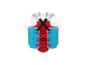 Protector de Pecho y Abdomen de Cuero PU de Primera Calidad con Diseño Personalizado de Alta Calidad para MMA, Boxeo, Kickboxing, Muay Thai y Artes Marciales - Product Image 2