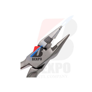 <b>Light</b> <b>Wire</b> Pliers With Cutter & Groove TC Half Gold Orthodontics Dental Surgical Instruments - Product Image 2