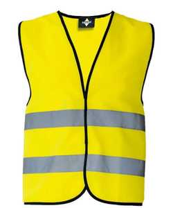 Vente en gros Gilet de sécurité en jean unisexe pour le travail Type de réflexion imprimé logo brodé Gilet de travail unisexe bon marché - Product Image 1