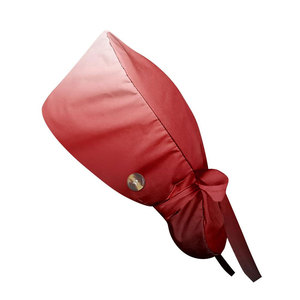 Comfortable and Breathable Nursing Hat for Healthcare Workers Washable Nursing Hat with <b>Tie</b> <b>Back</b> Strap - Product Image 5