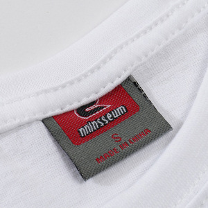 เสื้อยืดสีขาวล้วนสำหรับผู้ชายพิมพ์ลายโลโก้100% การเลือกตั้ง - Product Image 6