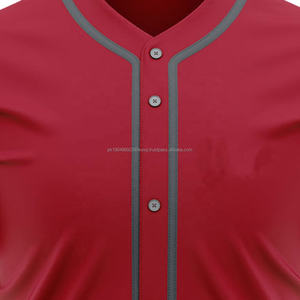 Respirant taille adulte américain conception vierge boutonné maillots de Baseball chemises pour hommes USA aigle tenues femmes maillots de Softball - Product Image 5