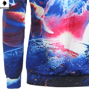 ชุดกีฬาออกกำลังกายลำลองสำหรับผู้ชายไซส์ใหญ่พิเศษผ้าแห้งเร็วระบายอากาศได้ดีมีสไตล์สีพื้นและพิมพ์โลโก้ - Product Image 5