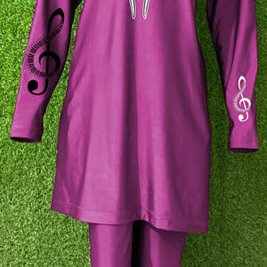 Nuevo Traje de Baño Islámico para Mujer, Traje de Baño Musulmán Especial de Alta Calidad, Último Diseño Estampado, Conjunto de 2 Piezas, Spandex/Nailon, Impermeable, Secado Rápido - Product Image 4