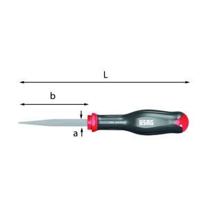 สิ่วและเครื่องมือเจาะปลายเหลี่ยมยี่ห้อ Usag ประเภทสินค้า - Product Image 1