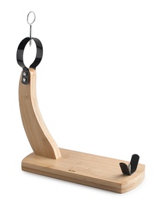 Porta prosciutto in legno di bambù Gondola Noble (Ibili 684210) - Product Image 1