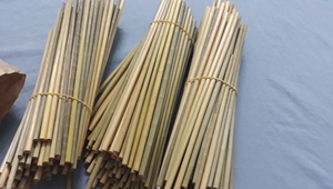 Pailles à boire en herbe de qualité export-pures et naturelles, matières organiques 100%, biodégradables, prêtes à l'expédition - Product Image 4