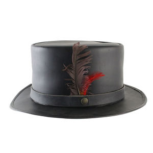 Chapeaux décontractés d'extérieur en cuir véritable de qualité supérieure - Séchage rapide et respirant, design unisexe - Product Image 1