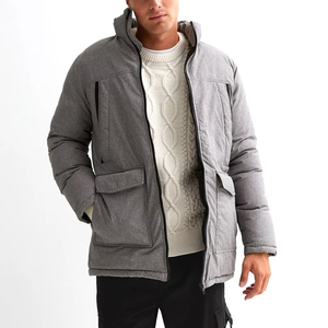 Chaqueta Parka para Hombre Diseñada para Resistir el Viento y Brindar Comodidad Térmica, Chaqueta Parka para Hombre Cálida, Elegante y Perfecta - Product Image 6