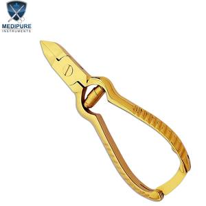 ที่ตัดเล็บมืออาชีพ สแตนเลส ด้ามจับพิมพ์ลาย ใบมีดเว้า พร้อมสปริงล็อค สำหรับทำเล็บมือและเล็บเท้า อุปกรณ์เสริมความงาม - Product Image 5