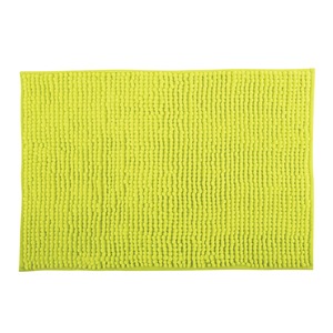 Tapis de bain en microfibre MSV « Chenille » vert, 40 x 60 cm - Product Image 1