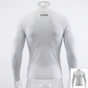 เสื้อแรชการ์ดแขนยาว หนัก 220GSM สำหรับทุกเพศ ป้องกันแสงแดด UPF 50+ เสื้อรัดรูป ป้องกันแบคทีเรีย ผลิตจากผ้าสแปนเด็กซ์/โพลีเอสเตอร์ - Product Image 3