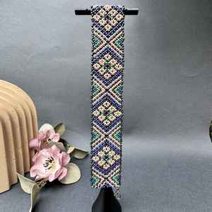 Gargantilla de cristal con cuentas de sodalita de 8mm hecha a mano, collar de piedra de sodalita Natural, joyería artesanal - Product Image 5