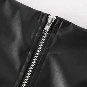 Jupe Courte en Cuir Tendance Taille Haute pour Femme – Cuir Véritable Doux, Coupe Ajustée, Idéale pour Soirées, Tenues Décontractées et Quotidien - Product Image 5