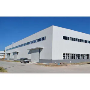 工厂直供预制金属框架仓库建筑钢结构厂房施工