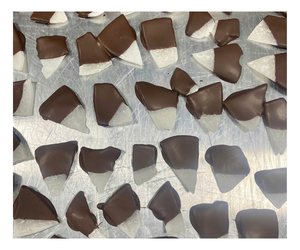 Tentación de Mango con Chocolate, Trozos de Mango Bañados en Chocolate con Leche, Mango con Chocolate Masticable y Suave, Coco Tropical y Maracuyá - Product Image 3
