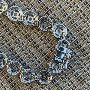 Cadena de Eslabones Vintage con Diamantes VVS, Estilo Hip Hop, Corte Brillante, Plata 925, Certificado IGI, para Hombre - Product Image 2