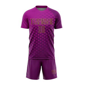 Uniformes de football de qualité supérieure imprimés par sublimation prix de gros uniformes d'équipe fabriqués en polyester avec nom et logo de club personnalisés - Product Image 6