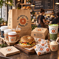 Gobelets en papier AT PACK pour matcha avec impression de logo personnalisé, gobelets jetables pour matcha, gobelets en plastique et fournitures d'emballage pour café