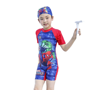 Conjunto de Natación de Alta Calidad para Niños, Traje de Baño Impermeable con Protección UPF 50+, Antibacteriano, de Secado Rápido, con Estampado de Animales - Product Image 5