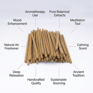 Incienso de Cono de Palo Santo 100% Natural y Orgánico, Sin Químicos, Ecológico, Duradero, Aromático, Hecho en Perú - Product Image 5