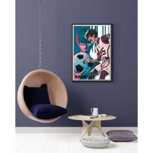 Affiche d'anime Blue Lock, Jinpachi Ego & Yoichi Isagi, duo dynamique, affiche Lock - Product Image 1