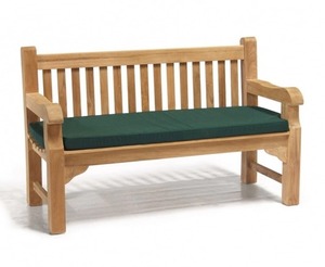 Banc de parc en teck massif de qualité supérieure, résistant à l'eau, mobilier d'extérieur durable pour patio, hôpital, école, hôtel et restaurant - Product Image 2
